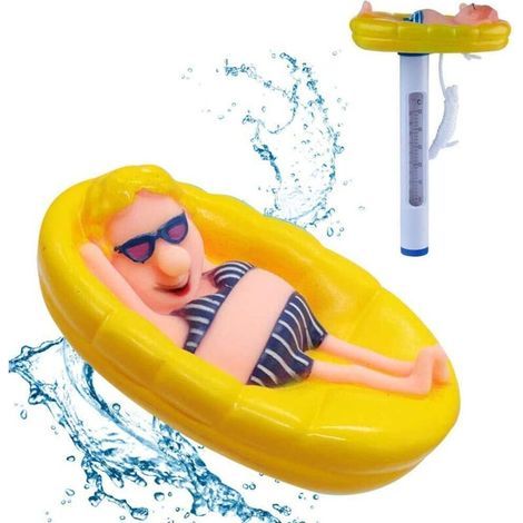 Niedliches Hängendes Schwimmendes Schwimmbadthermometer