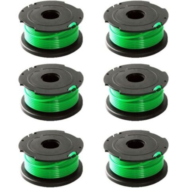 Set Mit 6 Grünen Filterspulen Für Black & Decker Gl7033 Gl8033 Gl9035 A6482