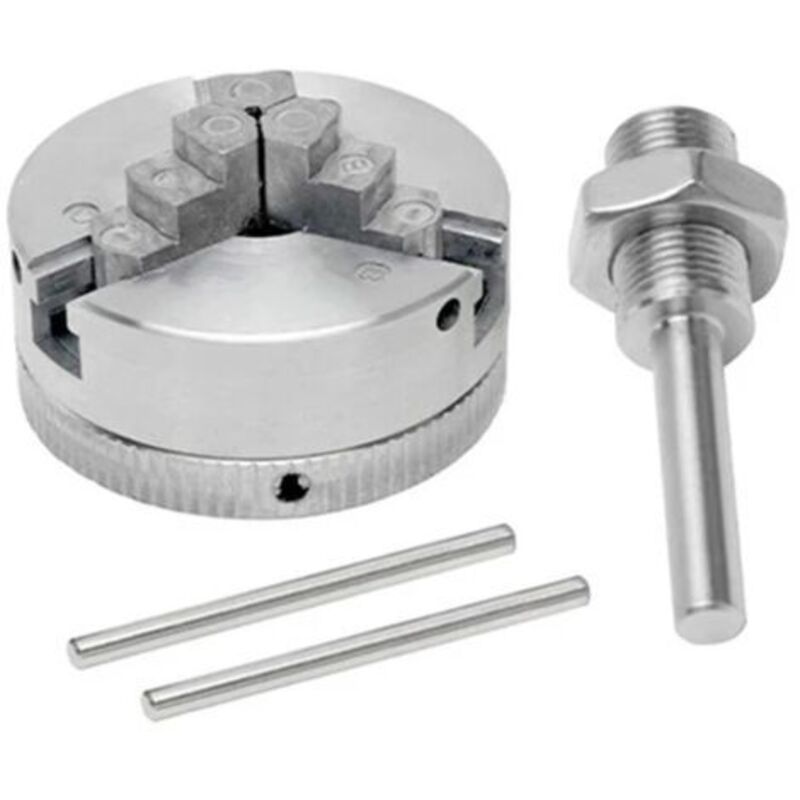 Percussion-mandrin Mit 3 Maschinen Und Zinkverbindung, Durchmesser 48 Mm, Automatische Zahnung Für Holz, Kompatible Percussion-percussion-percussions