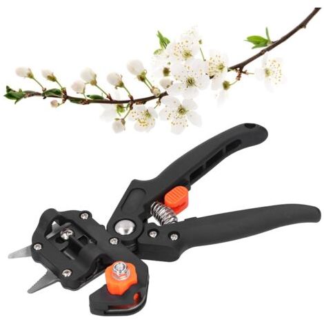 Garten-pfropfwerkzeug-set, Astschneideschere, Gartenschere, Professionelles Gartenzubehör, Schwarz, Dubuns