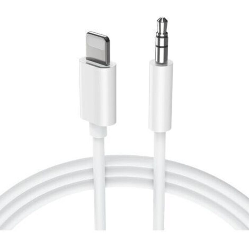 Kfz-adapterkabel Lightning Auf Audiokabel 3,5 Mm Pingguo Aux-kabel Für Tragbares Telefon