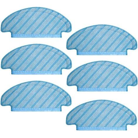 6 Reinigungstücher Für Ecovacs Deebot Ozmo N8 N8+ N8 Pro N8 Pro+ Für Ecovacs Deebot T8 T8+ T8 Aivi T8 Max T9 T9+ Roboter Staubsauger Zubehör Ersatzteile-