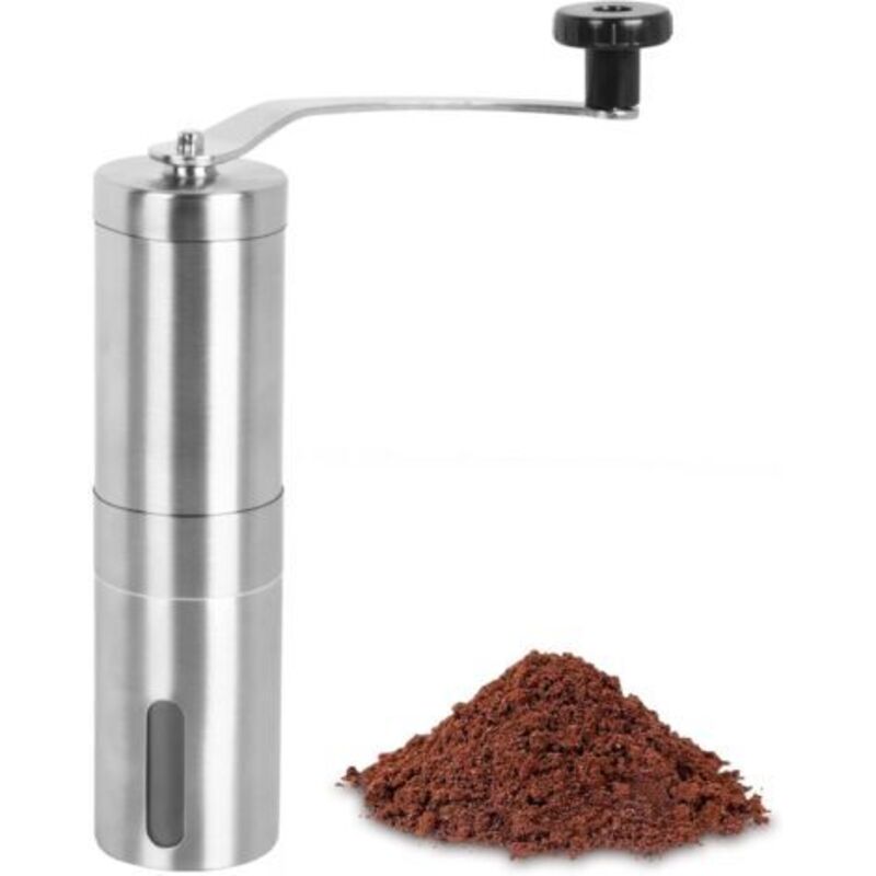 Manuelle Kaffeemühle, Manuelle Kaffeemühle Aus Edelstahl, Handkurbel-kaffeebohnenmühle, Handkaffeemühle