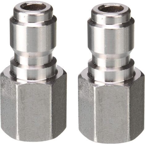 Hochdruckreiniger-kupplung, Schnellverbindungsstecker, 1/4-zoll-npt-innengewinde, 5000 Psi, 2er-pack