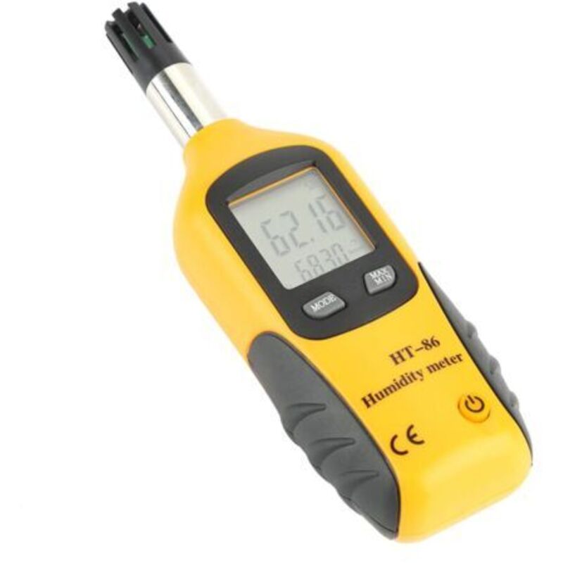 Numerischer Luftfeuchtigkeitsmesser – Thermo-hygrometer Mit Lcd-display – Präzision ±3 % Hr – Cvc, Landwirtschaft Und Ingenieurwesen