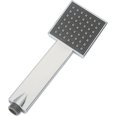 2 Stück Duschkopf, Quadratisch, Großer Durchmesser, Exquisiter Durchmesser, Einfacher High-end-silber-hochdruck-wasserspar-badezimmerspray