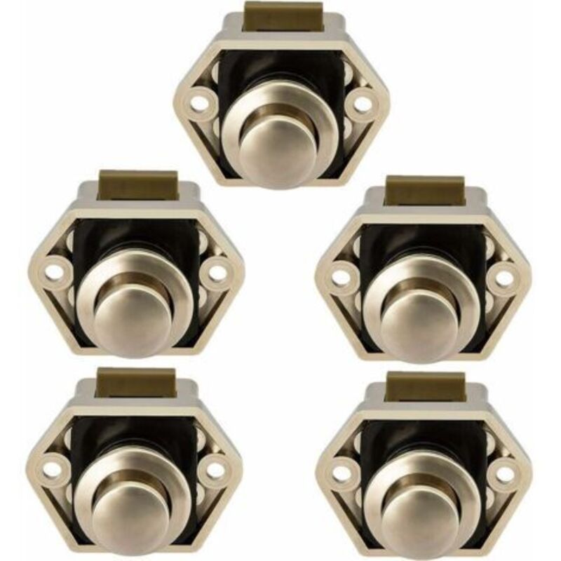 Anstecknadel Für Wohnmobil, Wohnwagen, Schranktür, Los 5 (nickel)