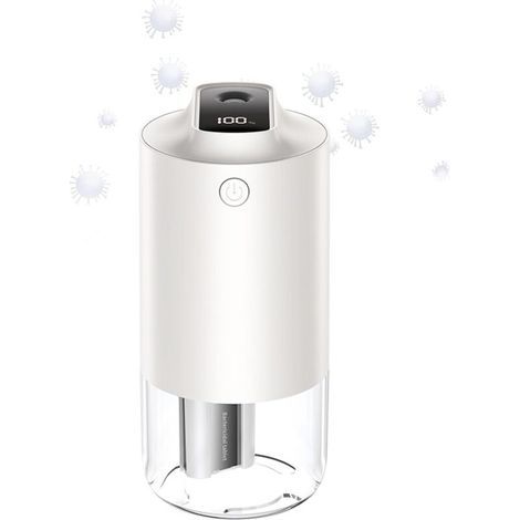 Tragbarer Luftbefeuchter Mit Frostschutz, 250 Ml, Usb-luftbefeuchter Mit Automatischer Reinigung Für Auto, Haus, Büro, 2 Betriebsarten (weiß)