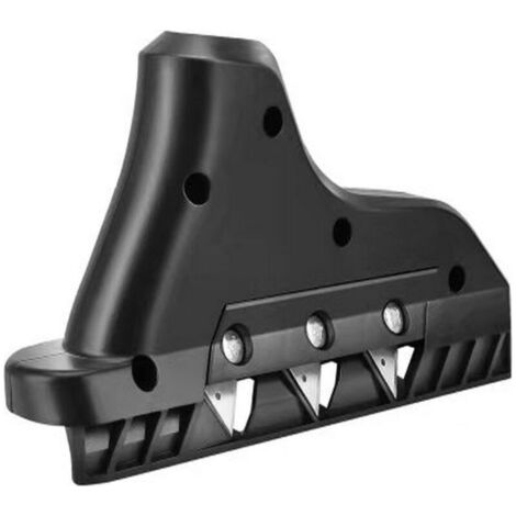 Rabot D'Angle Triple Rabot Plaquiste À Chanfreiner 3 Lames Trapèzes,23612,5 Cm