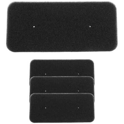Packung Mit 4 Schwammfiltern Für Wärmepumpen-wäschetrockner – Kompatibel Mit Candy, Ostein, House To House – Maße 275 X 125 X 10 Mm