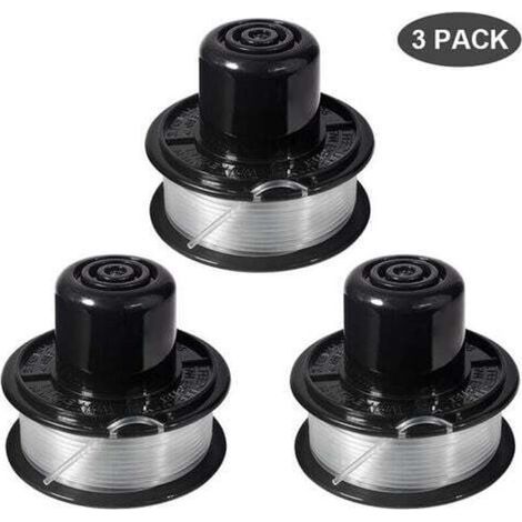 Aiperq Black+decker Ersatzspule Und Schnur Für Gl250/gl310/gl360-modelle, 11 M X 1,6 Mm