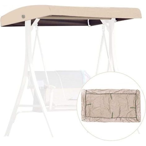 Linghhang – Toile De Rechange Pour Balancelle 3 Plätze – Undurchlässiges Gewebe – Maße 191 X 120 X 23 Cm – Uv-schutz Und Verfärbung