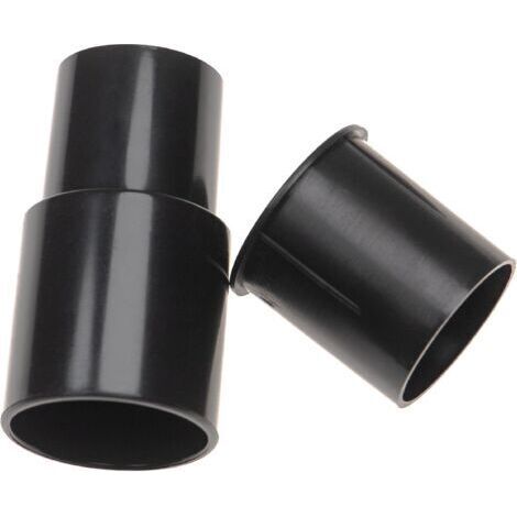 2x Staubsaugeradapter Für Staubsaugerdüse, Staubsaugerrohr/stiel Mit Anschluss 32 Und 35 Mm - Schwarz, Kunststoff