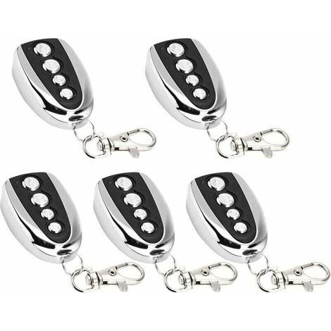 5/10er-pack Elektrischer Garagentoröffner Mit Fernbedienung, 433 Mhz Für Tor-klonen, Garagen-klonen, Universelles Elektrisches Klonen (5 Stück) –