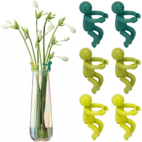 Pflanzenstützen-set Mit 6 Stück – Pflanzenzubehör – Geschenke Für Pflanzenliebhaber – Pflanzenstütze – Wiederverwendbarer Blumenhalter