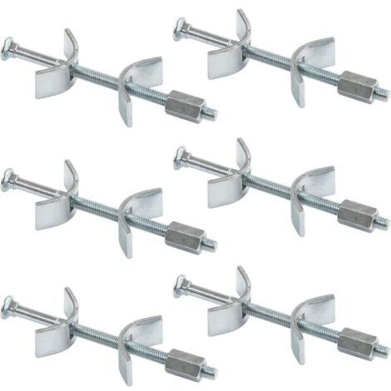 Pr Arbeitsplattenverbindung - Möbelverbinder, 100 Mm 6 Stk. - Küchenarbeitsplattenverbindung - Möbelmontageschrauben - Montagezubehör - Sichere Und Stabile Lösung