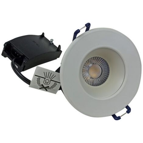 Spot Encastré Led, Plafonnier Encastré Linkind Ultra Plat Round, 9w, Ip65 Weiß 3000k Eclairage Encastré Au Plafond