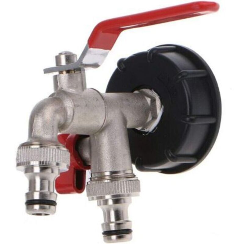 Ibc S60x6 Doppel-wohnwagen, Doppelbehälter 1/2", Durchmesser Des Behälters 1/2"", Durchmesser Des Eingangs 60 Mm