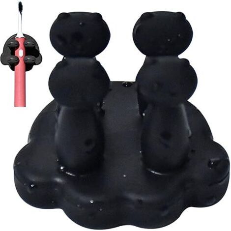 4 Stück Silikon-haken Für Wand, Tür, 3d-klebender Schlüssel-kabel-clip, Wasserdicht, Selbstklebend, Kabel-schlüssel-organizer, Dekor-haken Zum Aufhängen Von Handtüchern