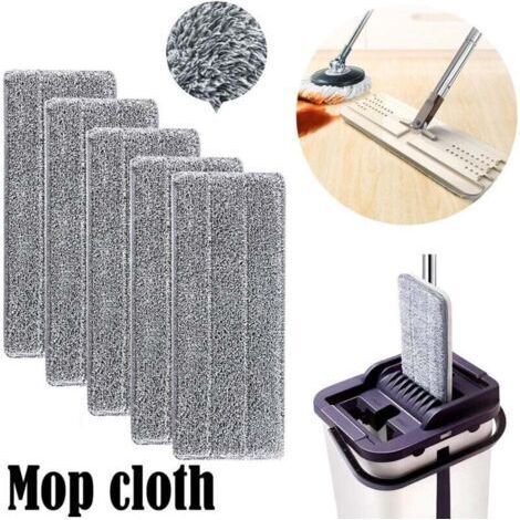 5 Stück Mikrofaser-mopps Für Bodenwischer, Ersatz-reinigungsbezug, Mopp-haushalts-moppkopf Für Flachmopp, Mikrofaser-reinigung/reinigungstücher 33