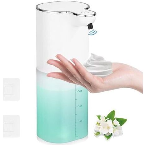 Vertriebspartner Von Savon Automatique, 400 Ml, Wiederaufladbar, Usb, Ipx5-wandfrei, Ohne Kontakt Für Küche Und Badezimmer