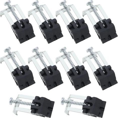 10 Stück Unterbau-spülbecken-clips – Robustes Befestigungsset Für Küchen-/waschküchenspüle – Verstellbarer Winkel, Einfache Installation – Robuster Stahl (langlebig, Universell)