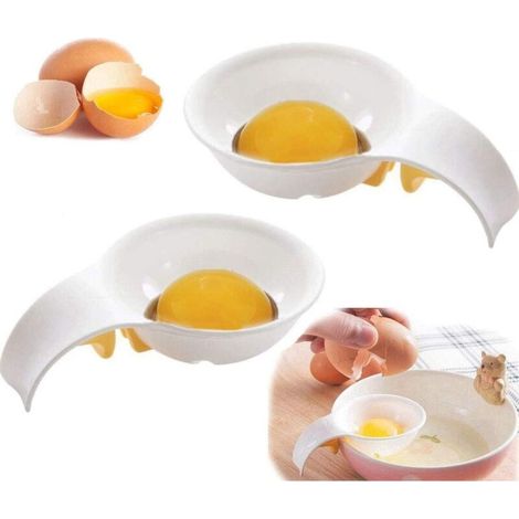 Eiertrenner, Eigelbfilter, Lebensmittelqualität, Eiertrenner, Eiersieb, Küchenutensilien, Zum Kochen, Gute Griffe, Hände Frei, Eiweiß, Eigelbfilter, Trennwerkzeug