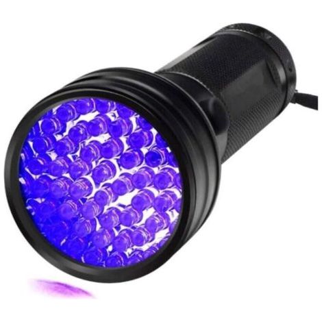 51 Led 395 Nm Violette Uv-taschenlampe, Schwarzlichtdetektor Zur Erkennung Von Hundeurin, Haustierflecken Und Bettwanzen.
