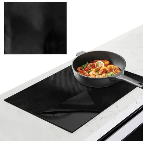 Silikon-kochmatte Für Induktionskochfeld, 52 X 61 Cm. Schutzplatte Für Induktionskochfeld, Induktionskochfeldschutz, Induktionskochfeld-schutzmatte Für Backöfen, Herde