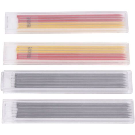 12 Buntstifte Von Menuisier Wiederaufladbar Rouge Jaune Noir Für Marquage Sur Bois