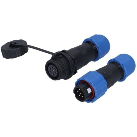 Connector Aviation 7 Broches, Preisbeständiges Korrosionsbeständiges Kabel, 250v 5a, Robuster Anschluss Für Luftfahrtkabel