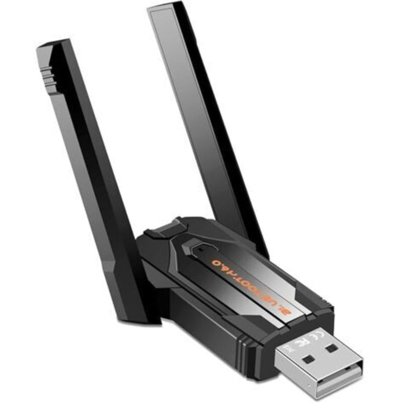 Bluetooth 6.0 Adapter Usb Dongle Für Pc, Bluetooth Usb Dongle Für Maus, Unterstützt Bis Zu 5 Geräte Gleichzeitig, Große Reichweite, Geringe Latenz, Kompatibel Mit Windows 11/10/8.1, Do