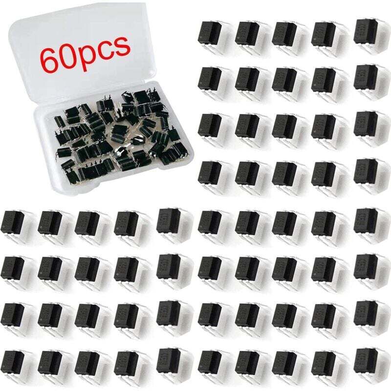 Optokoppler Pc817, 2,54 Mm Breit, 4 Broschen, Diy Dip-4, 60 Stück