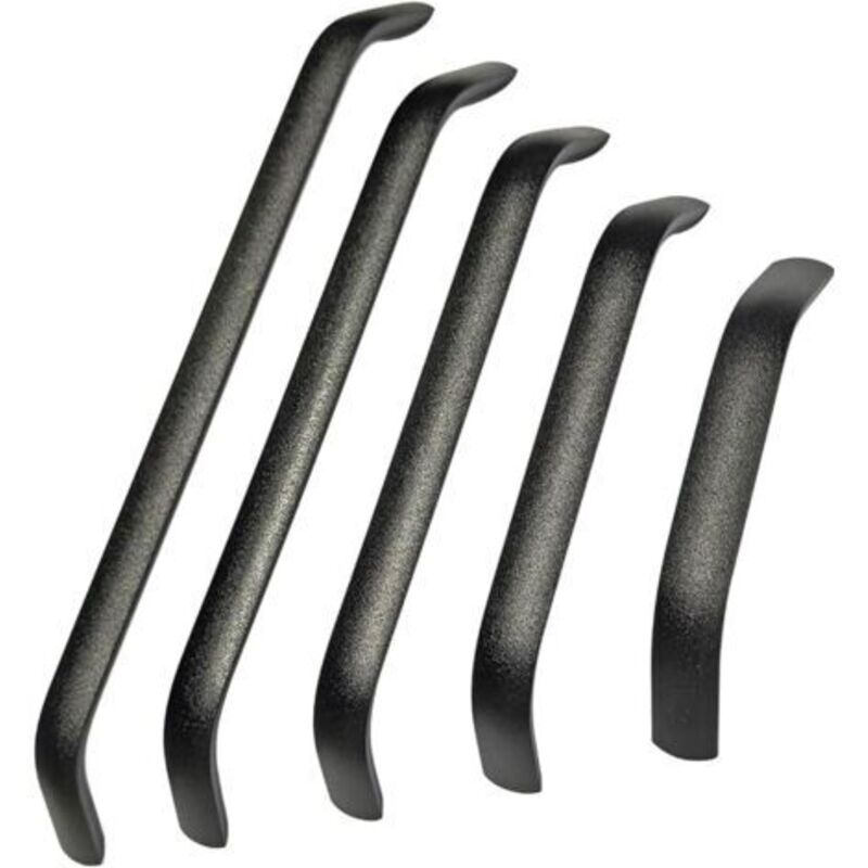 2 Stück Schwarzer Küchenmöbelgriff, Zugabstand 320 Mm, Griffe Aus Aluminiumlegierung, Für Schreibtische, Schubladen, Schränke