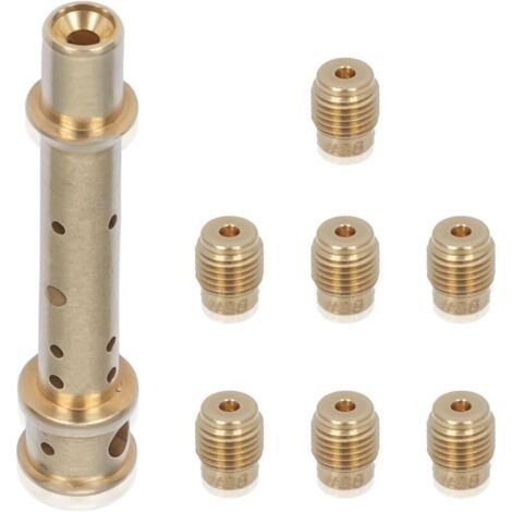 Vergaser-sprinkler-set Für Honda Gx140 Gx160 Gx200, 1 Emulsionsrohr Mit 7 Hauptdüsen, Langlebiger Motorersatz