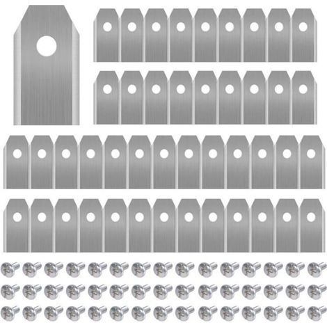 45 X Titan-lamellen Für Alle Benzinroboter Husqvarn/automower/yardforce/gardena (3 G-0,75 Mm) Zum Auswechseln