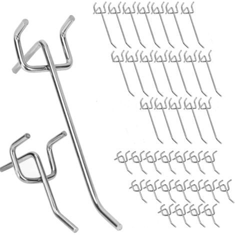 40 Haken Für 10 Cm/5 Cm Stecktafeln, Werkzeug-organizer Und Supermarktregale