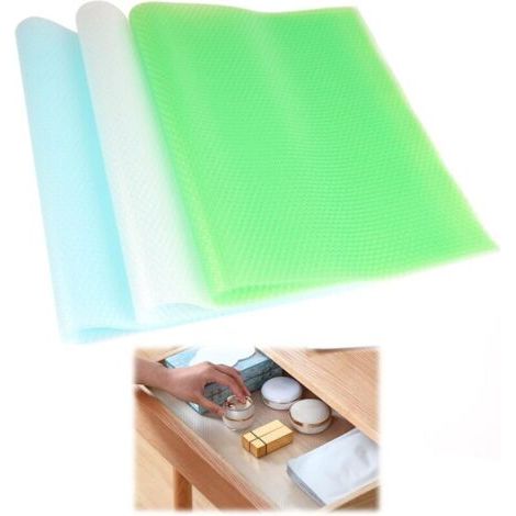3er-set Frischematten Für Antibakteriellen Kühlschrank, 45 X 30 Cm, Waschbare Kühlschrankmatte, Anti-frost-matte Für Gefrierschrank, Rutschfeste Kühlschrankmatte, Für Küche, Kleiderschrank,