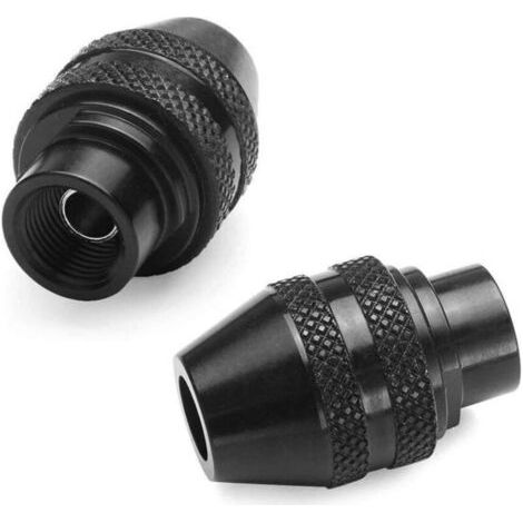 2er-pack Universelles Schlüsselloses Schnellwechselfutter Für Dremel 4486, 3000, 4000, 7700 Und 8200 Rotationswerkzeuge