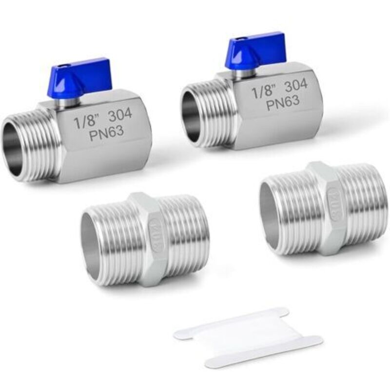 Höchste Leistung Aus Rostfreiem 304er-edelstahl Mit Sechseckigem 1/8" Bsp-innengewinde X 1/8" Bsp-außengewinde, 4 Anschlüsse, Ty-896