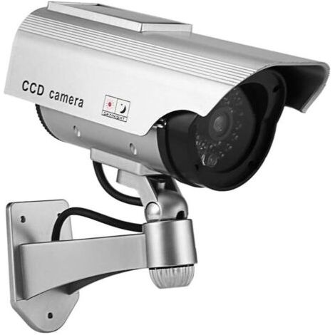 Wasserdichte Solarbetriebene Led-dummy-cctv-kamera Für Den Außenbereich