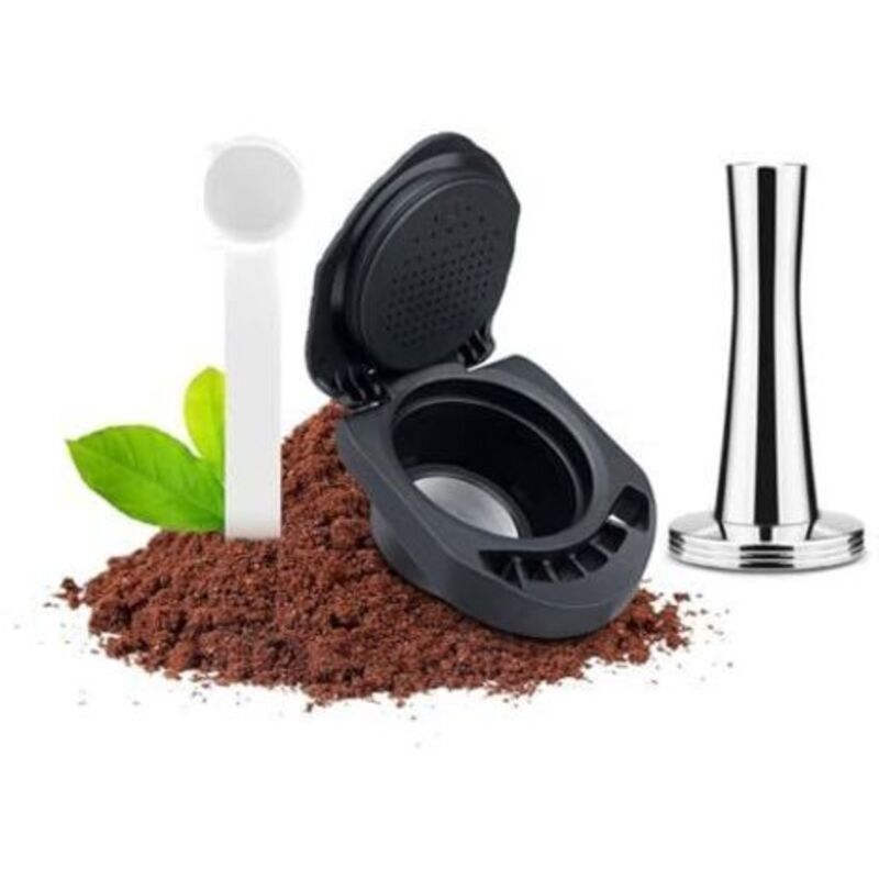 Wiederverwendbarer Adapter Für Dolce Gusto Genio S/piccolo Xs, Adapter Für Kompatible Kaffeedosen Mit Dolce Gusto, Plus Benötigte Kaffeekapseln (kapseln + Tasse)