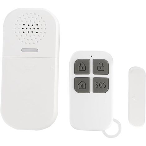 Türalarm Mit Fernbedienung, 130 Db Fensteralarmsensoren, Magnetische Türalarmglocke, Safe, Einbruchalarm, Haussicherheit, Einstellbare Lautstärke