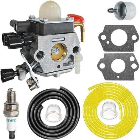 Vergaser-kit Für Stihl Hs81 Hs81r Hs86 Hs86r Hs86t C1q-s225, Groß, Ersetzt C1q-s225, 4237 120 0606, 4237 120 0618, Mit Vergaser-allumage-filter-verbindung