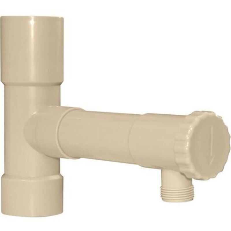 Collecteur Eau De Pluie Ø50 Mm Sable Pour Descente De Gouttière - Raccord Récupérateur Eau Sortie Filetée 20x27
