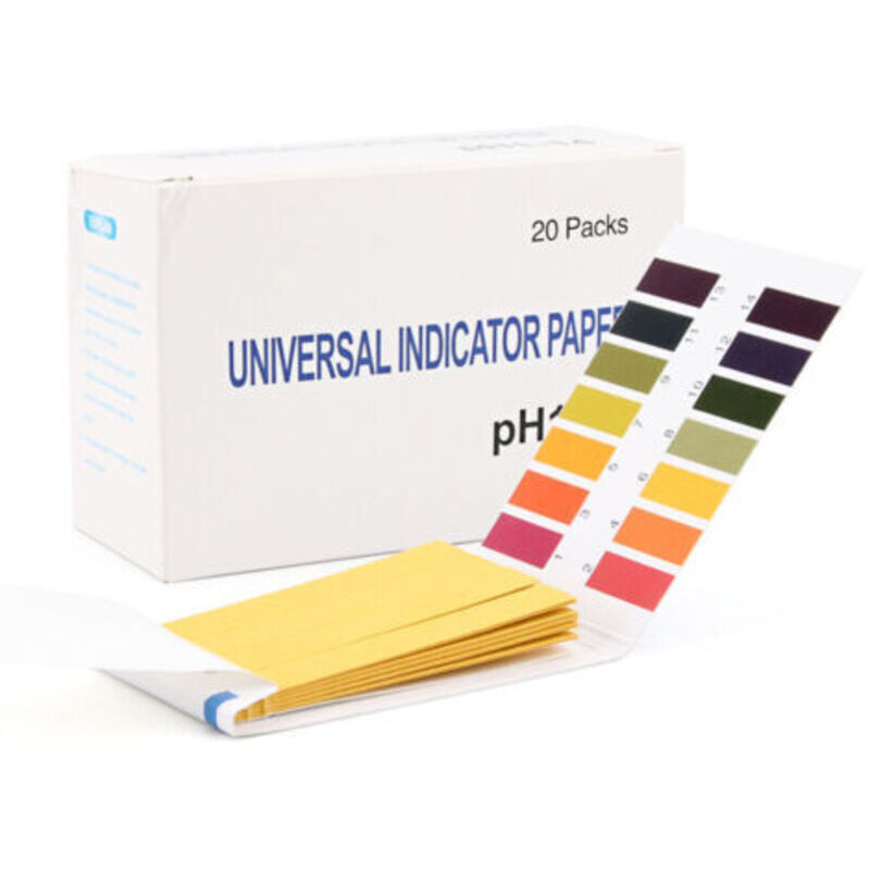 Msbd Livret De 240 Bandes De Papier Tournesol Ph 1 Bis 14--- Ideal Zum Testen Der Verwendeten Substanzen, Einschließlich Zitronensaft, Milch Usw.
