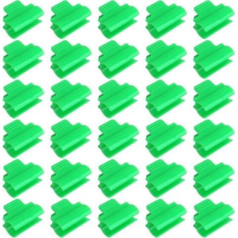 Kunststoff-clips Für Gewächshaus, 30 Stück, Klemme Für Gartengewächshaus, Gewächshaus-folienklammern, Befestigungen, Klemmklammern Für Pflanzen, Netze, Tunnel, Schattenrahmen