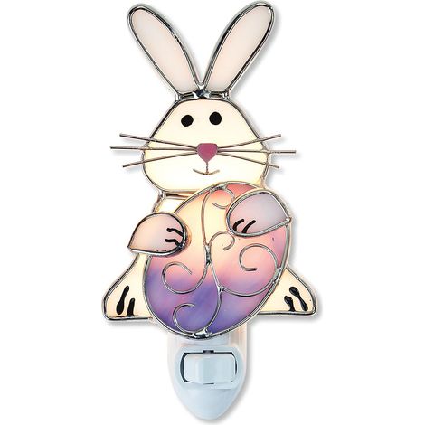 Aktuelles Pâques-veilleuse – Pâques-lapin-veilleuse, Wandfixierung, 15 Cm Großes Fenster, Weihnachtsdekoration