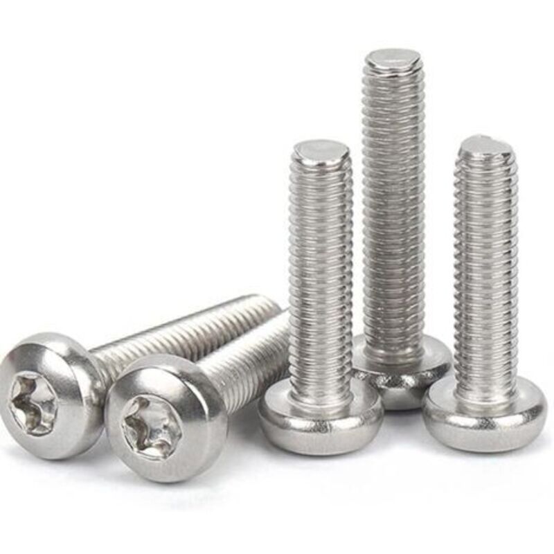 25 Torx-flachkopfschrauben M6 X 25 Mm, Edelstahl – Vollgewinde-flachkopfschrauben Für Maschinen