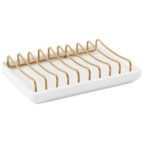 Seifenbehälter Aus Keramik, Edelstahl, Bartheke, Badezimmer, Seifenspender, Box, Geschirr, Tablett, Box, Toilette, Kreatives Abflussregal